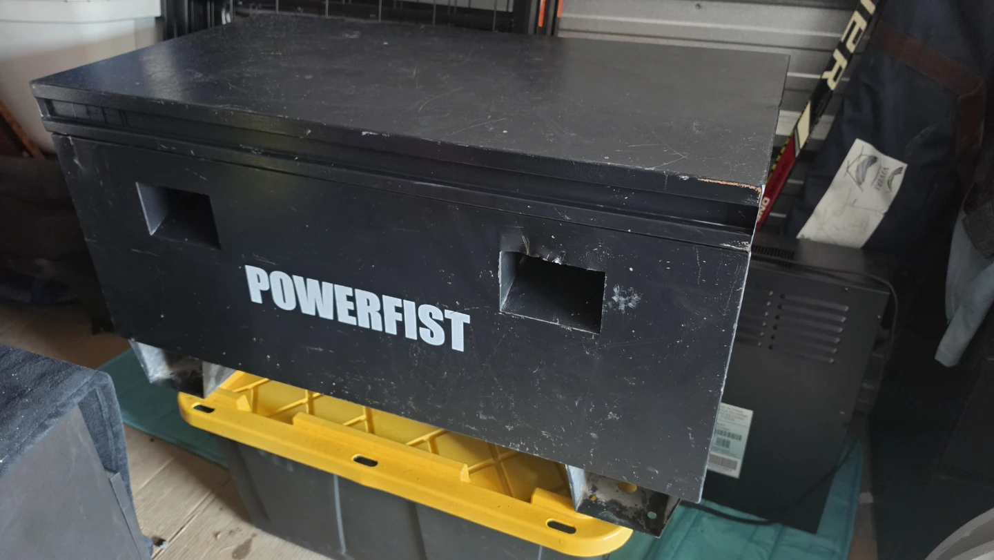 POWERFIST metal   job side toolbox