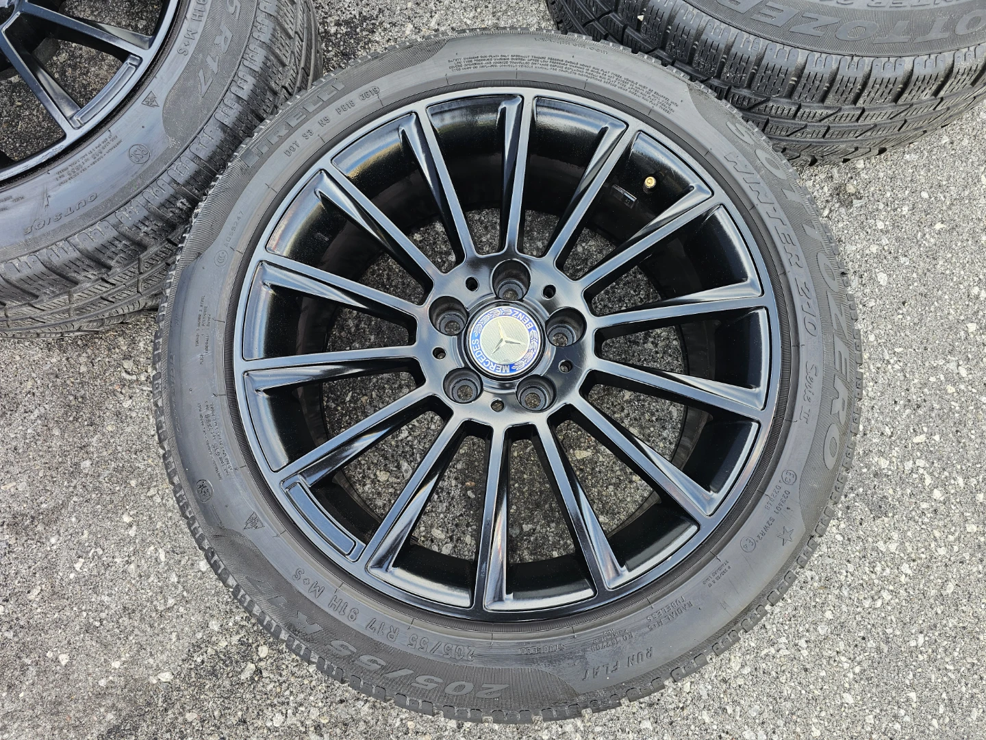 MERCEDES BENZ A-CLASS, B-CLASS WINTER TIRES ON RIMS - photo 4