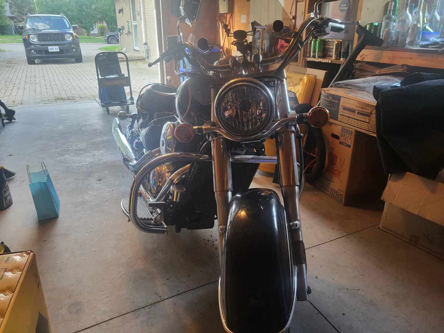 2002 Kawasaki Vulcan 800 Drifter  Black & Chrome - photo 3