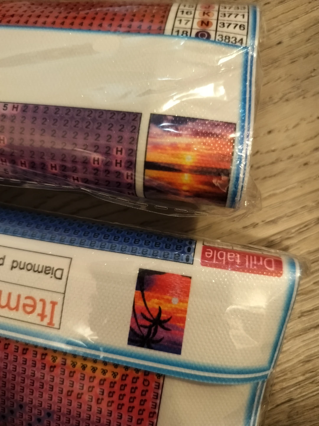 Set of 2 Sunset Diamond Painting Kits 30x40cm - photo 3