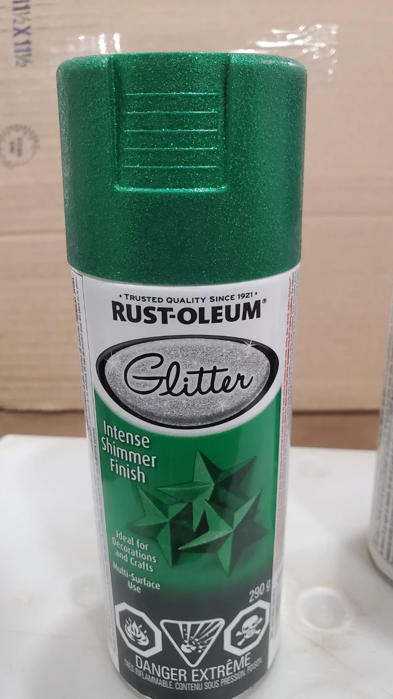 Rust-Oleum Glitter Spray Paint Set - Green & Teal - photo 4