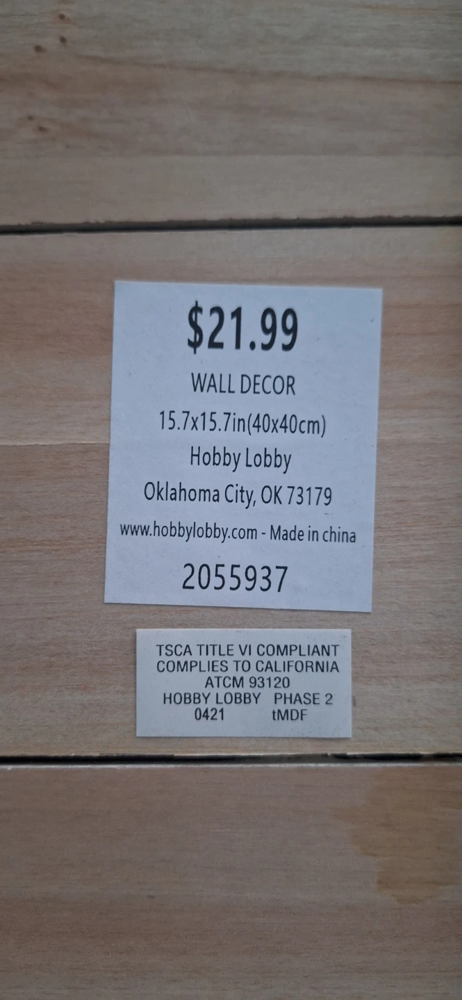 Hobby Lobby Lighthouse Wall Decor 15.7x15.7in - photo 3