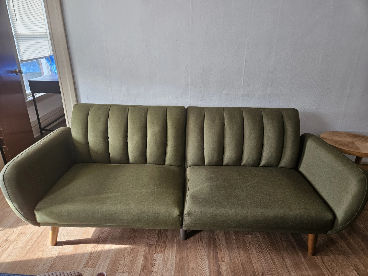 Green MCM Inspired Sofa
