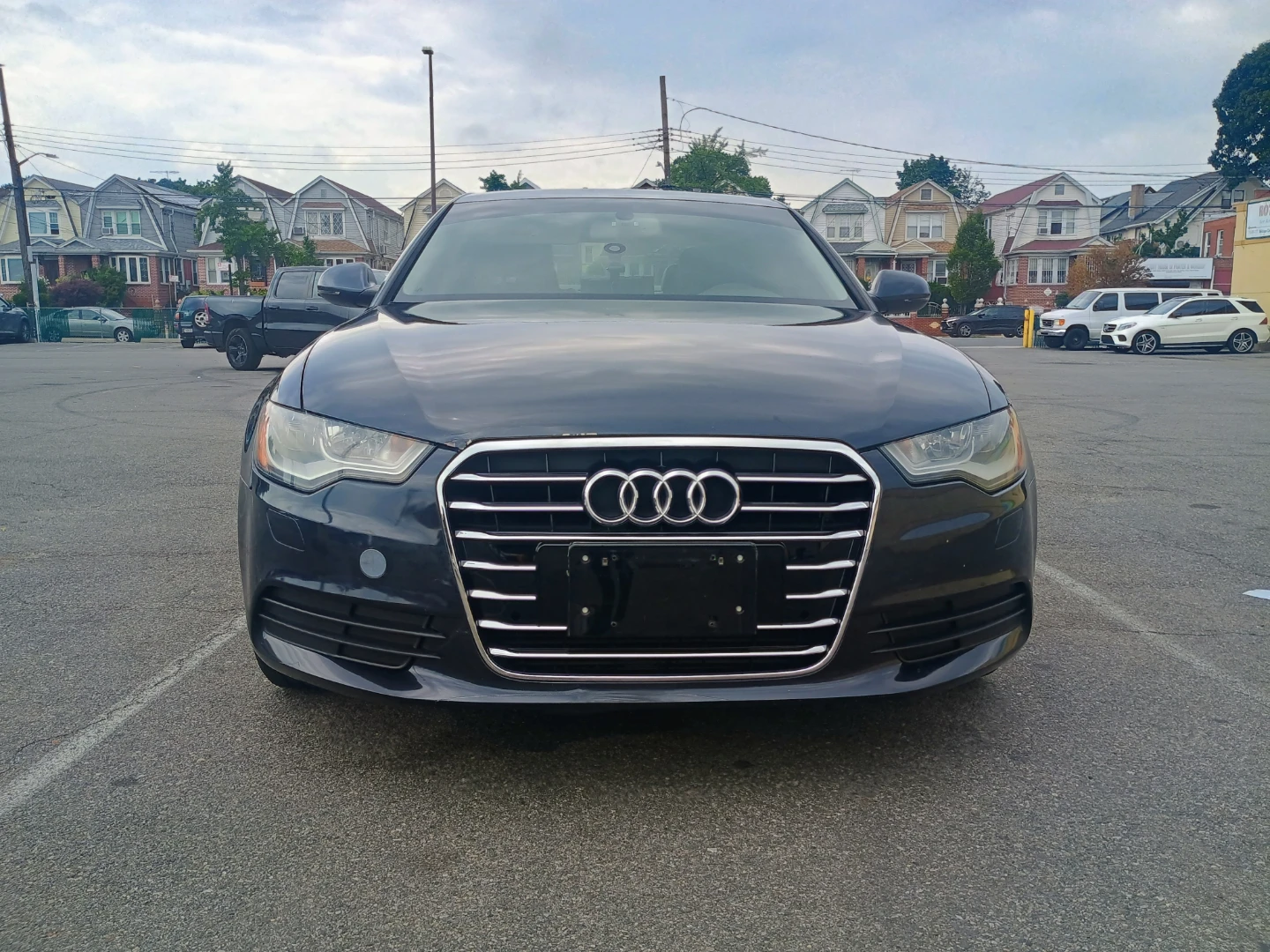 Dark Gray Audi A6 Sedan