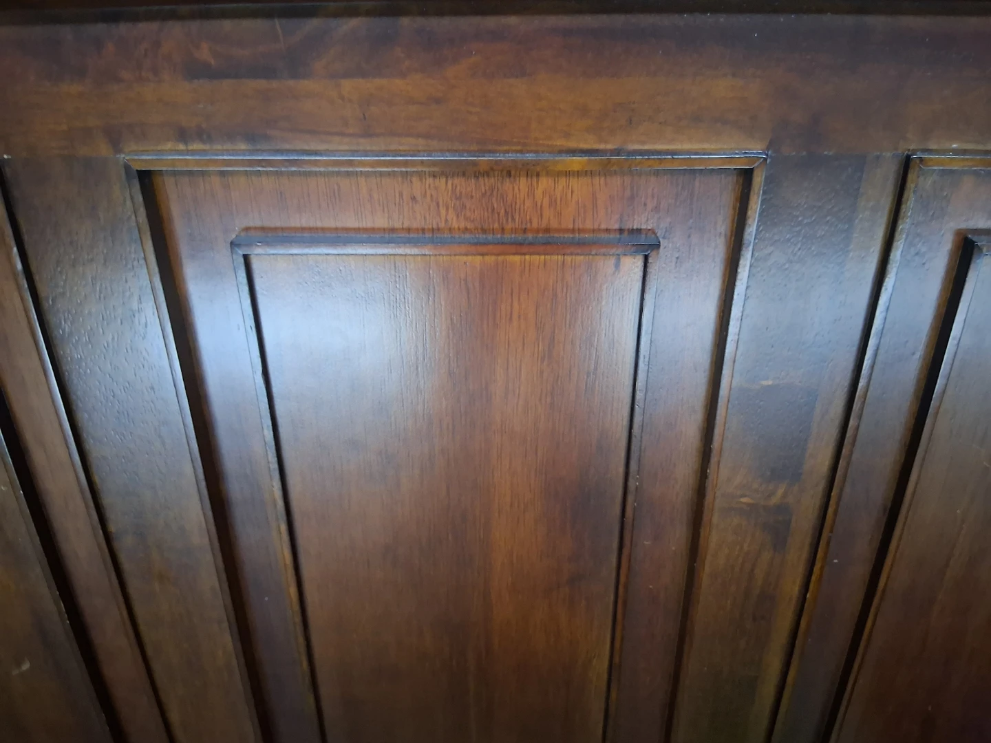 Pier 1 Imports Queen Size Wood Headboard and Bed Frame - photo 4