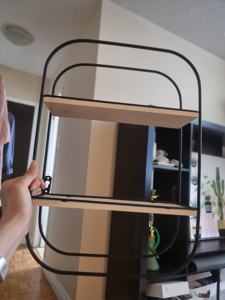 Belle Maison 2-Tier Wall Shelf