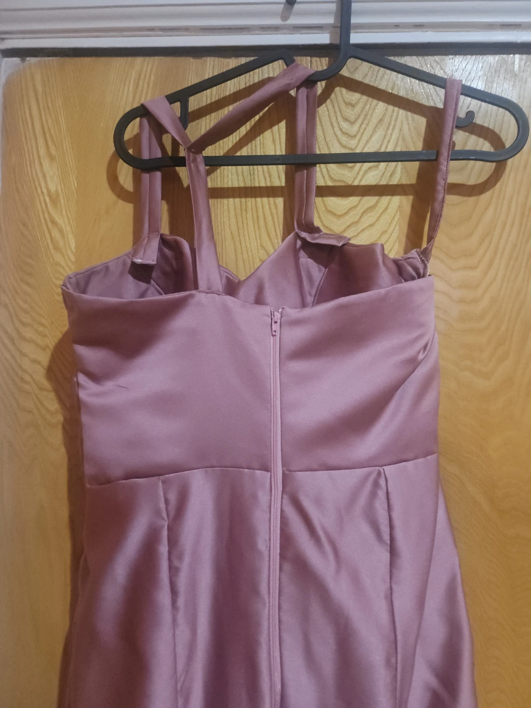 Pink Satin Gown - photo 2