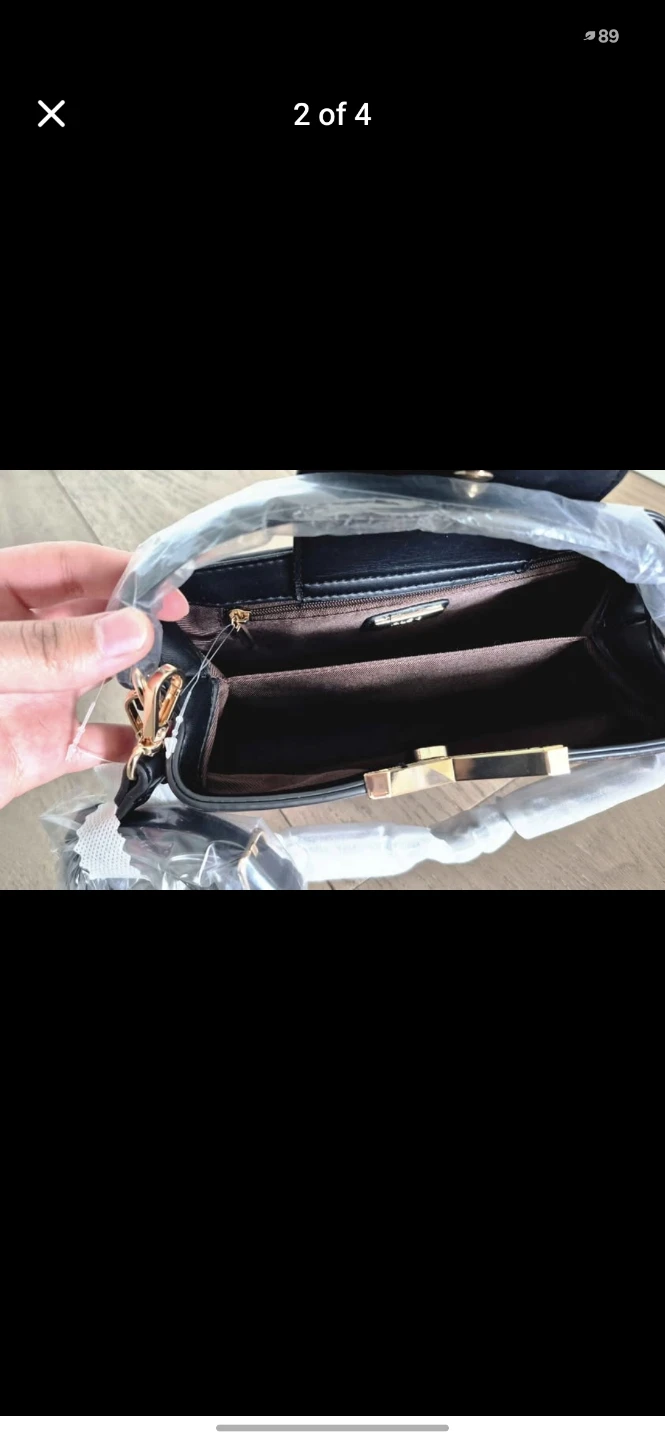 ALDO Brown Geometric Print Handbag - photo 2