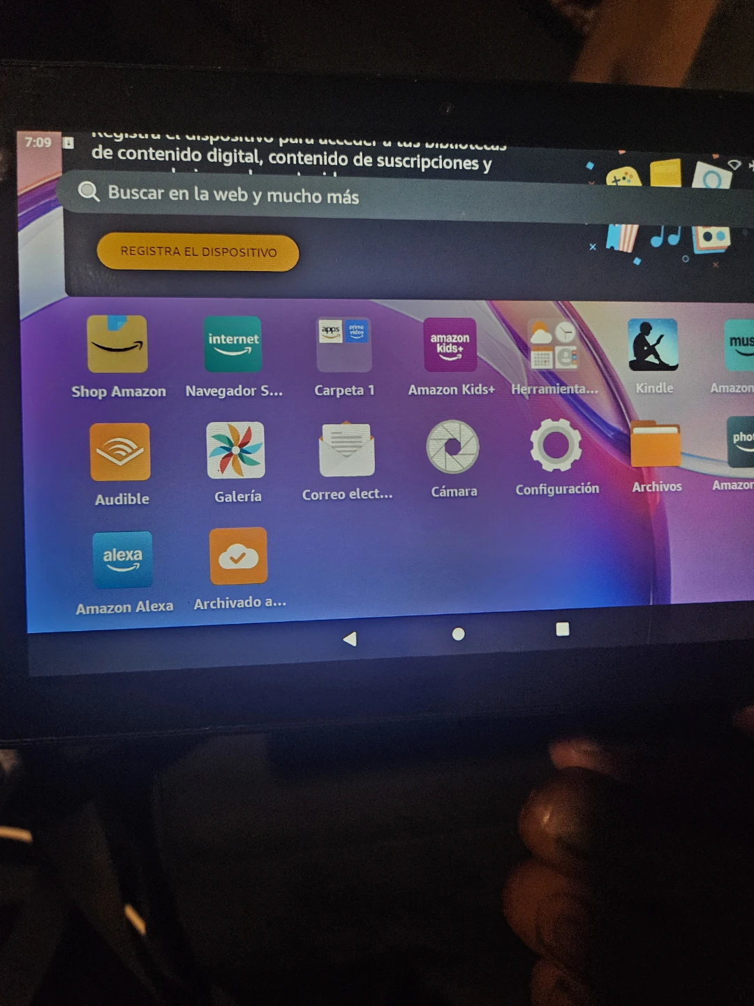 Amazon tablet