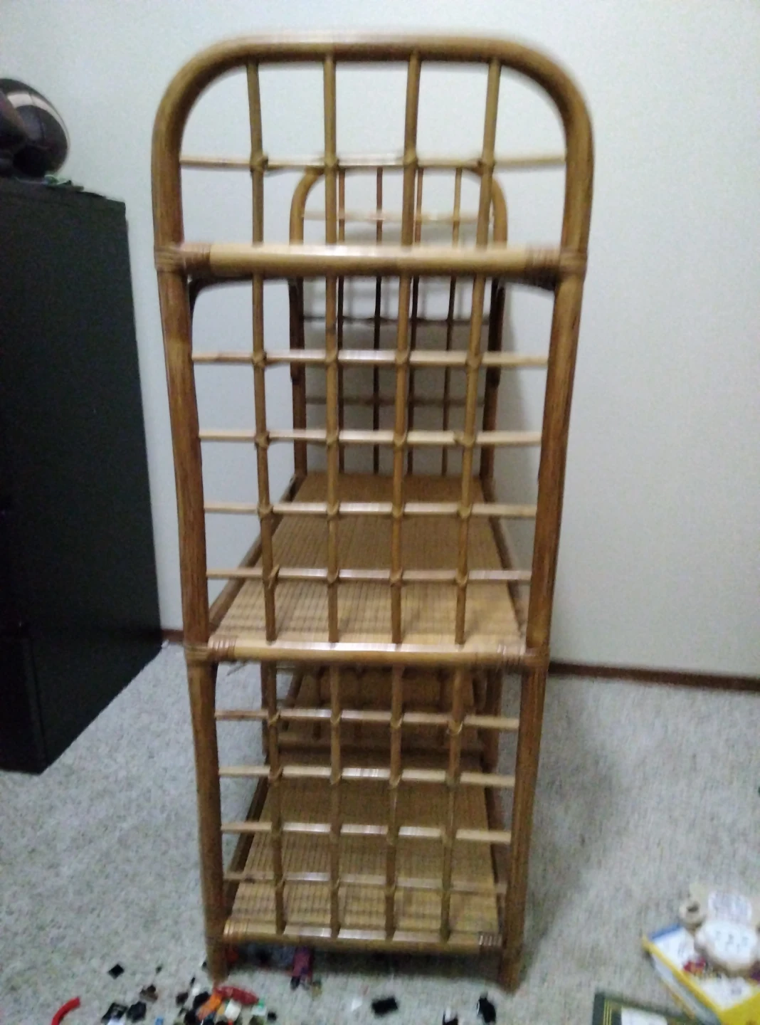 Rattan Shelf Unit - photo 2