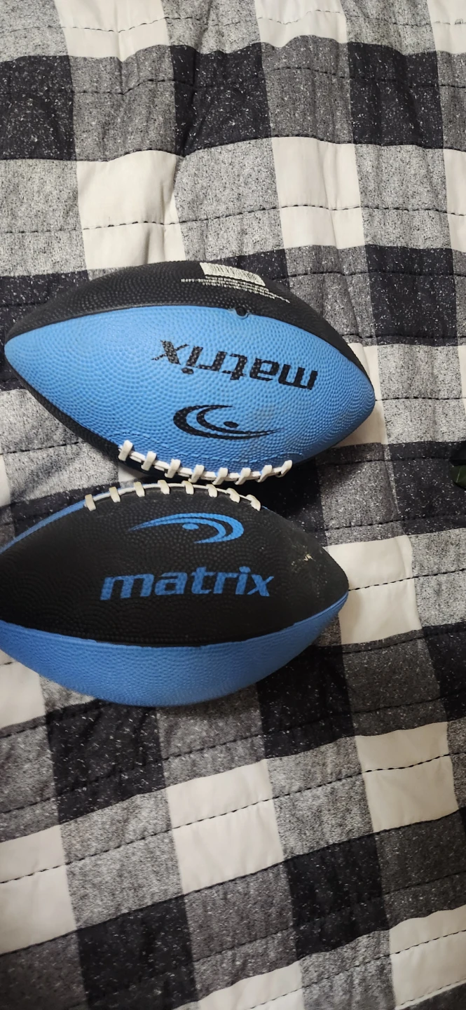 Matrix Football - Blue and Black