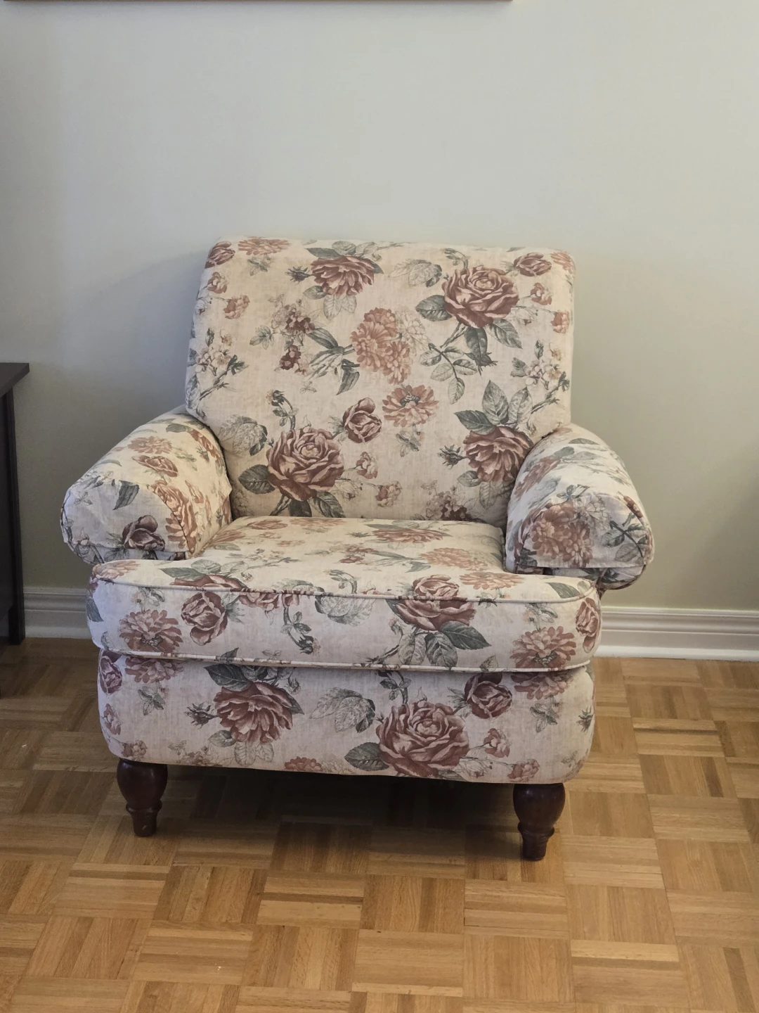 Floral Armchair