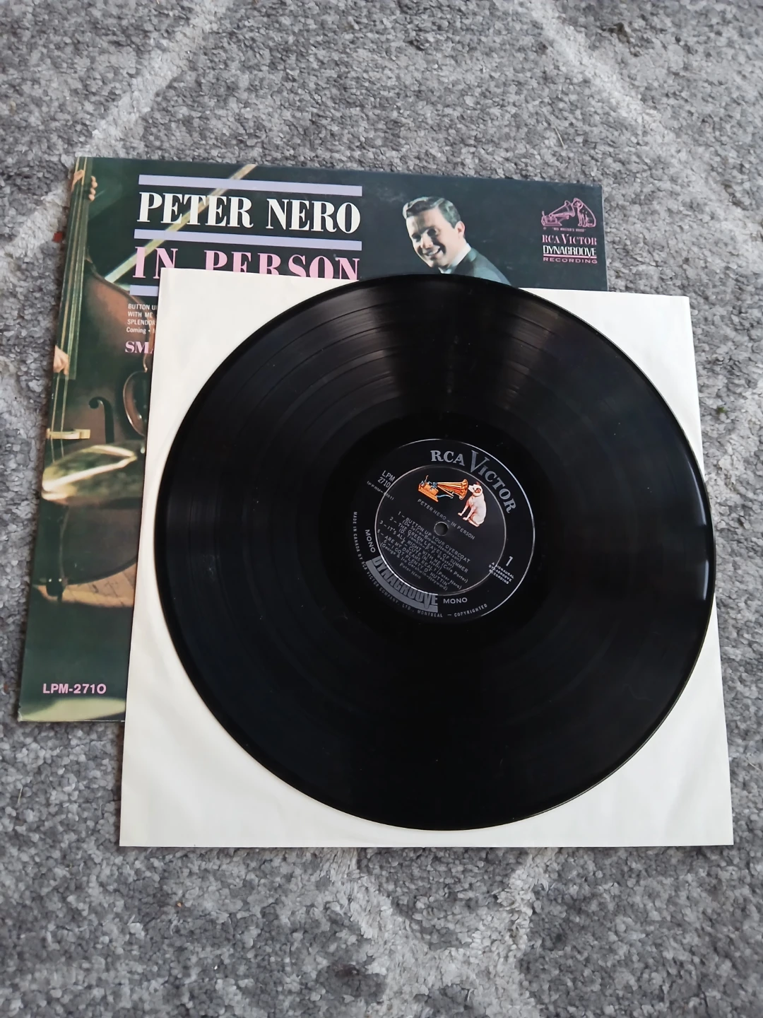 Peter Nero In Person Vinyl Record RCA Victor LPM-2710 - photo 2