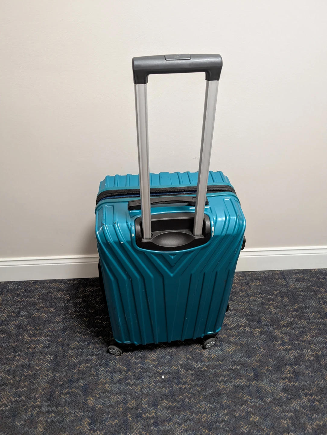 Olympia Teal Hardshell Spinner Suitcase 22" - photo 2