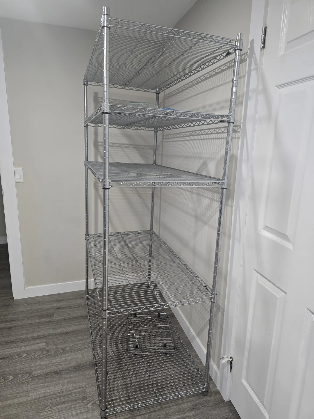 5-Tier Wire Shelving Unit