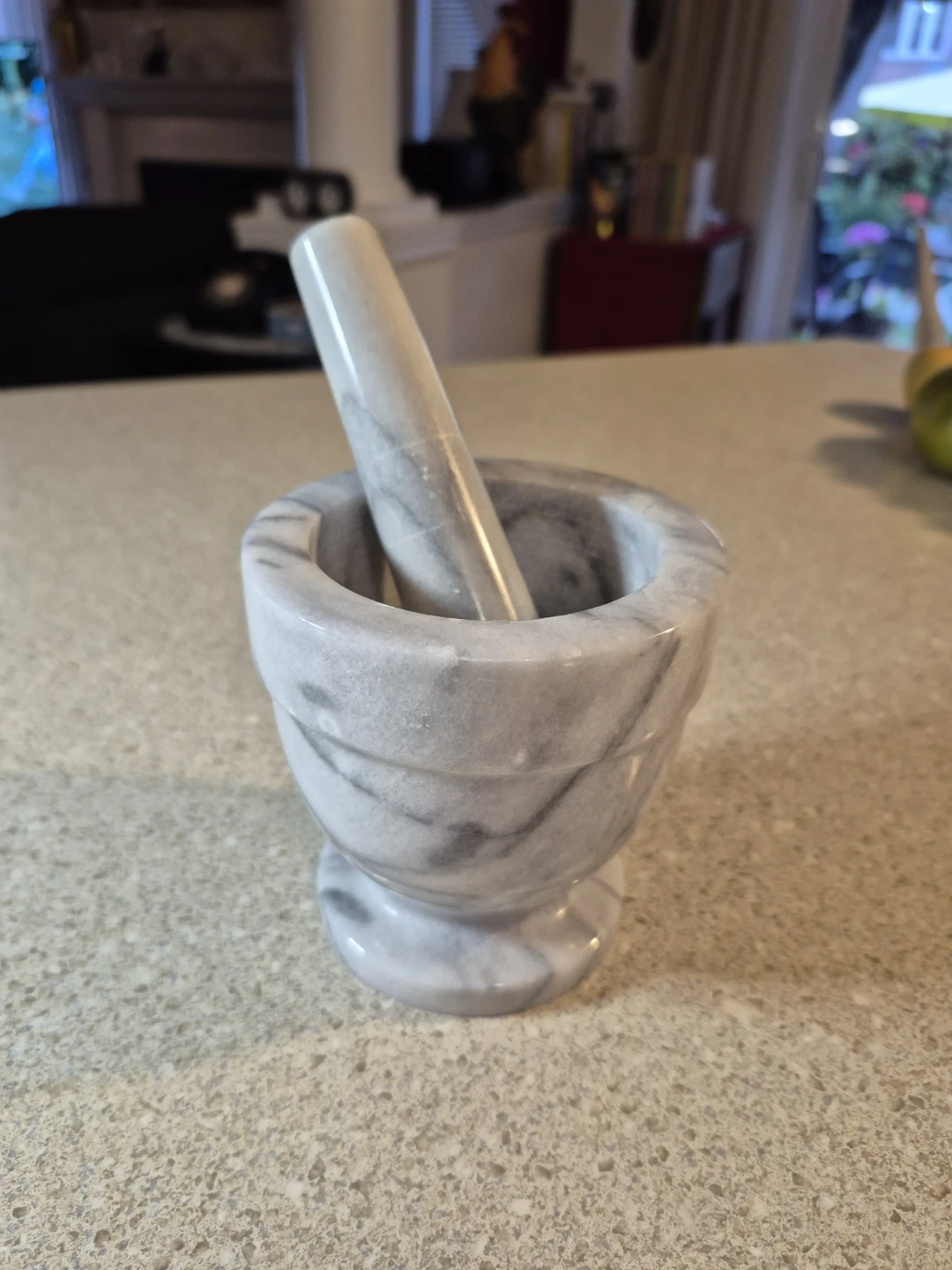 Marble Mortise and pestel - photo 2