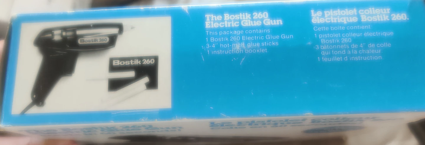 Bostik 260 Electric Glue Gun with 3 Glue Sticks - photo 4
