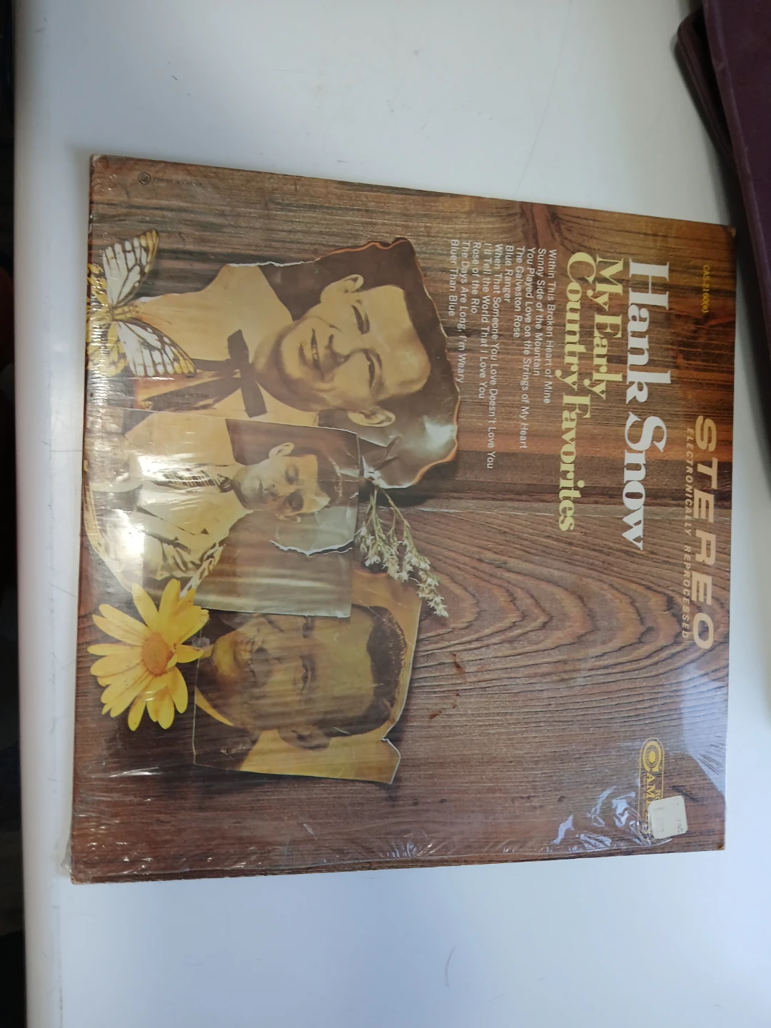 Hank Snow My Early Country Favorites Vinyl Record
