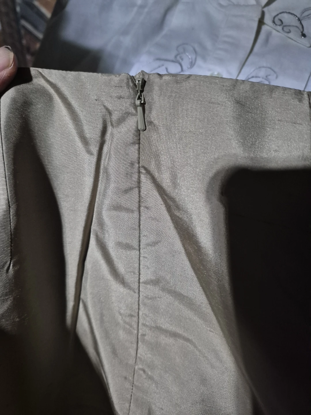 Talbots Petites Pure Silk Embroidered Pants - photo 3