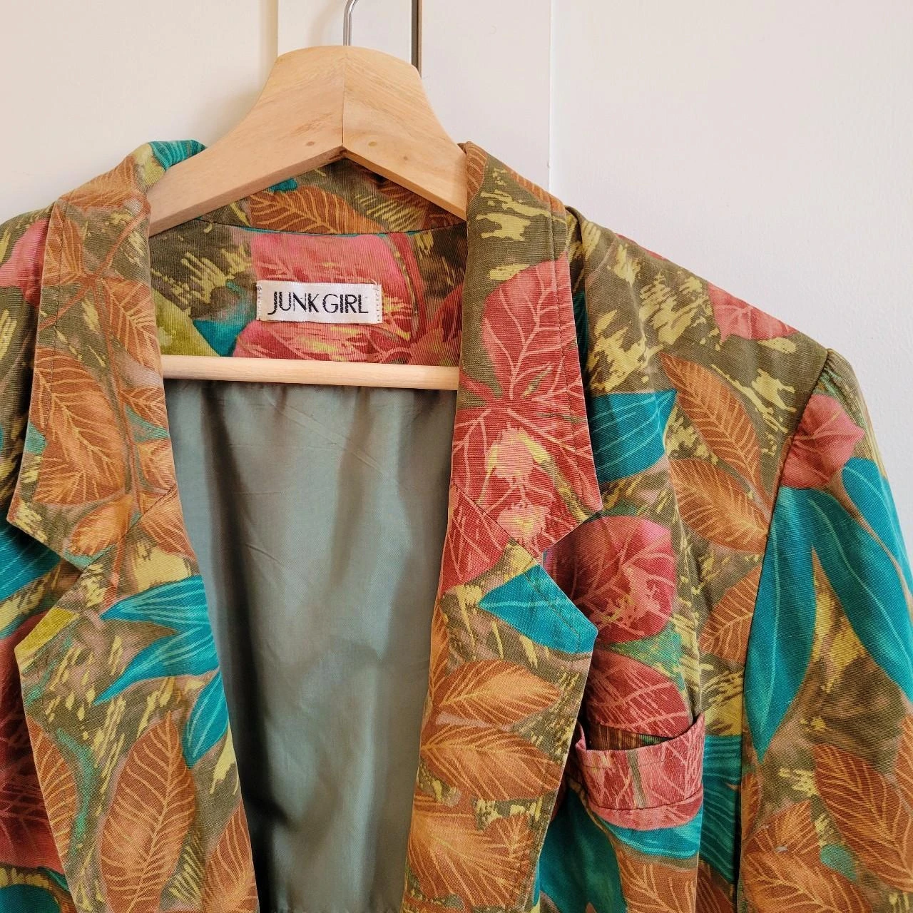 Vintage floral jacket - photo 3