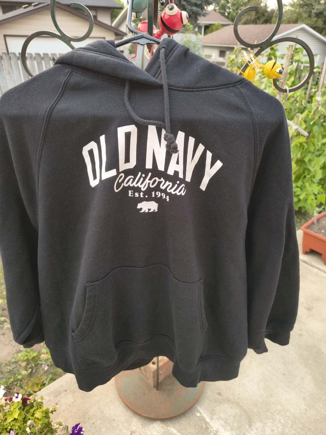 Old Navy California Black Hoodie