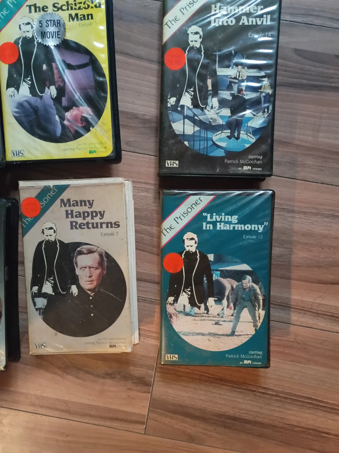 The Prisoner VHS Episodes