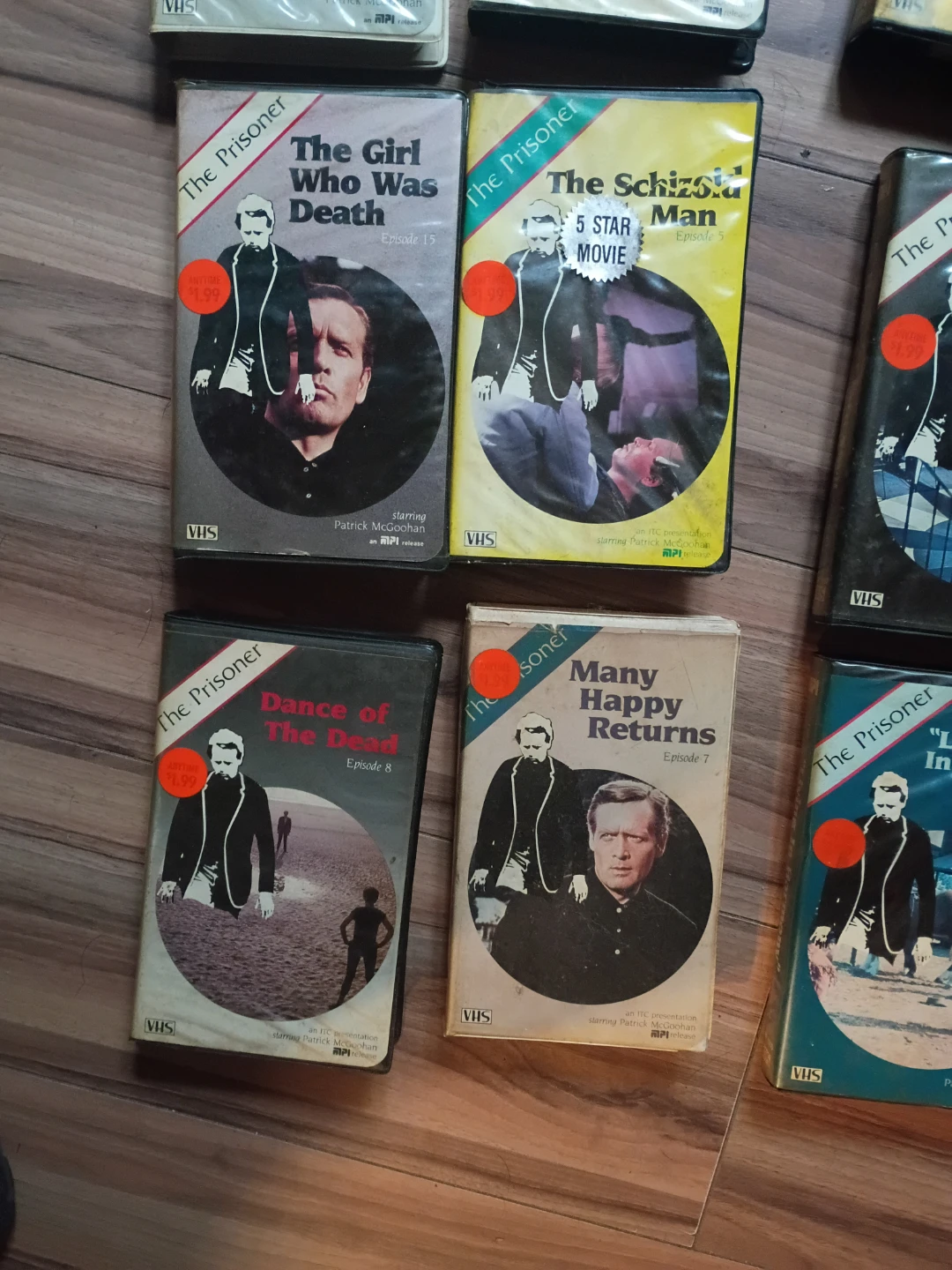 The Prisoner VHS Episodes - photo 4