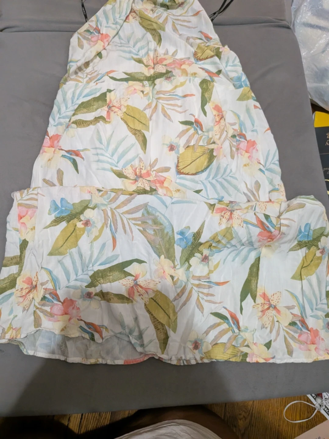 Forever 21+ Tropical Floral Maxi Dress