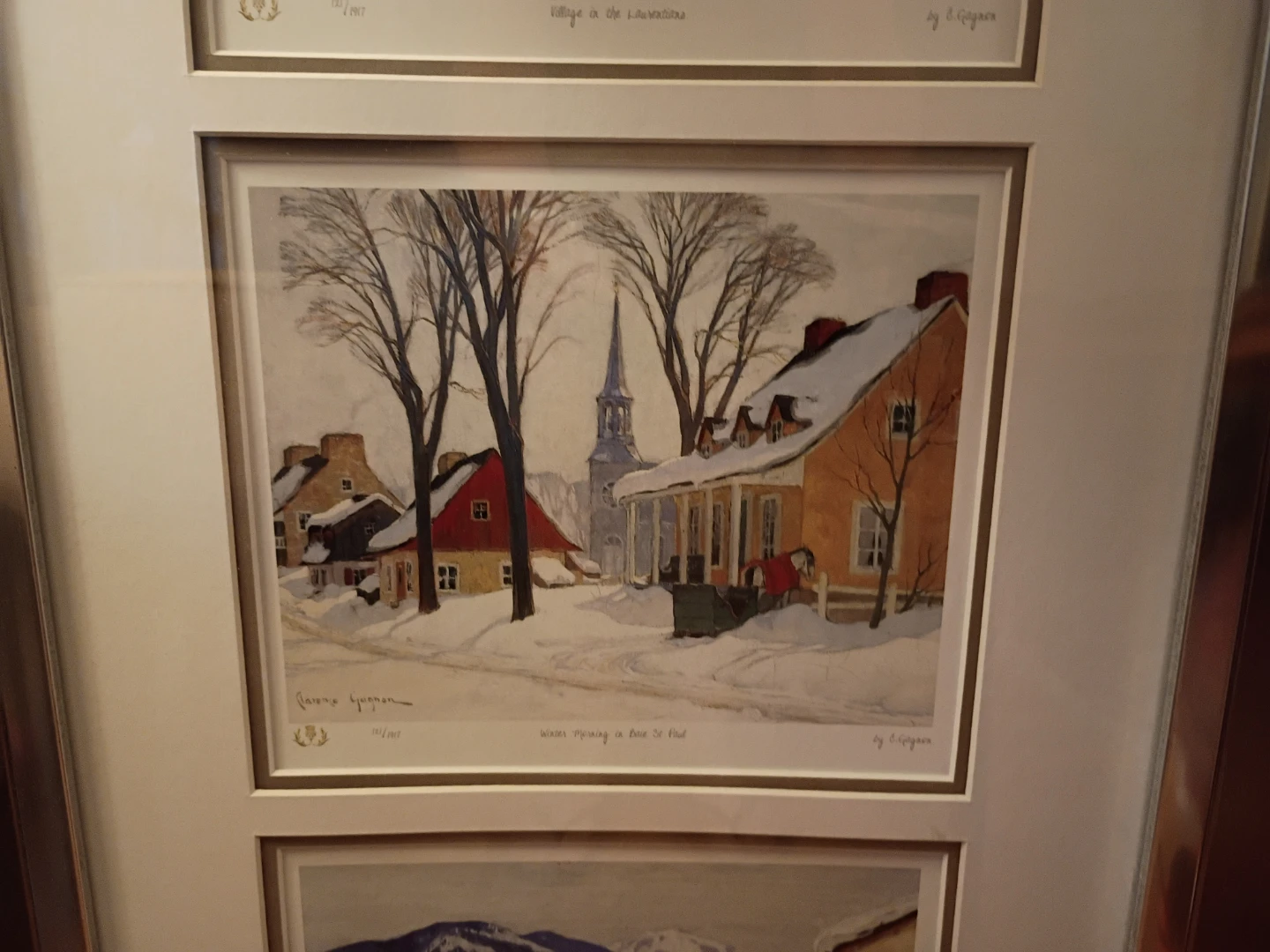 Limited edition C. Gagnon framed prints - photo 4