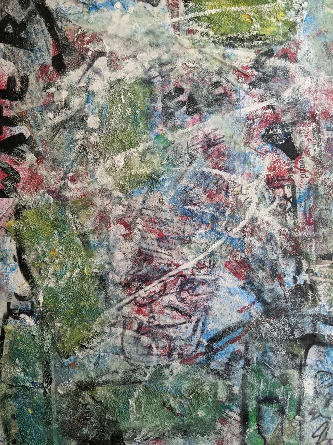 Mixed Media Abstract Art - photo 3