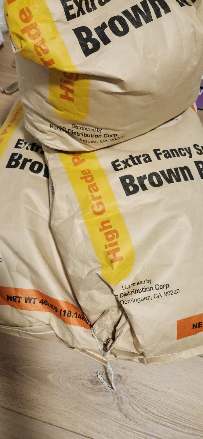 SUPER DEAL, 104.7 lb Premium Brown Rice (Sushi‑Grade), ONLY $80