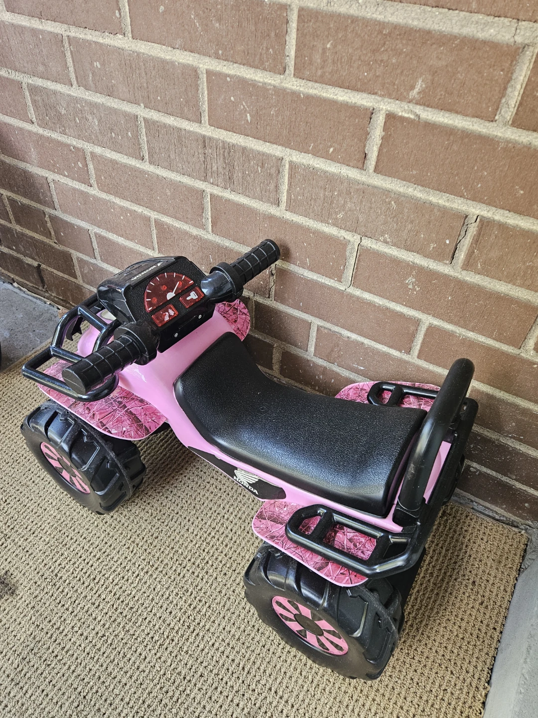 Pink Honda Ride-On ATV for Kids