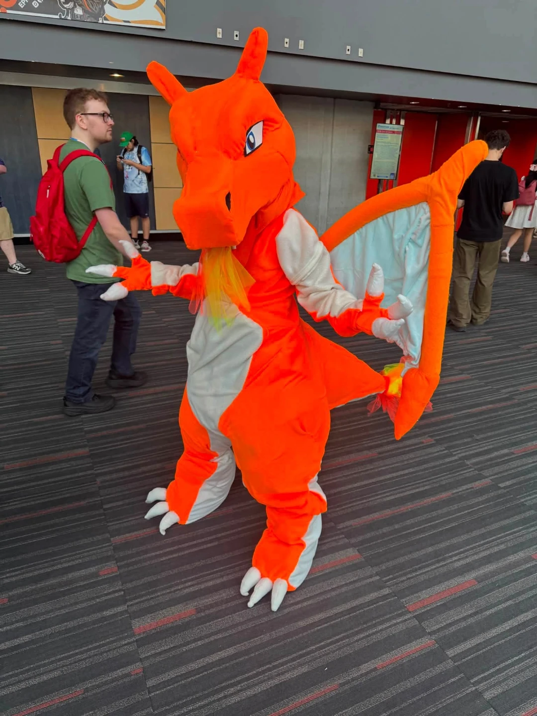 Charizard Pokémon Mascot Costume Head