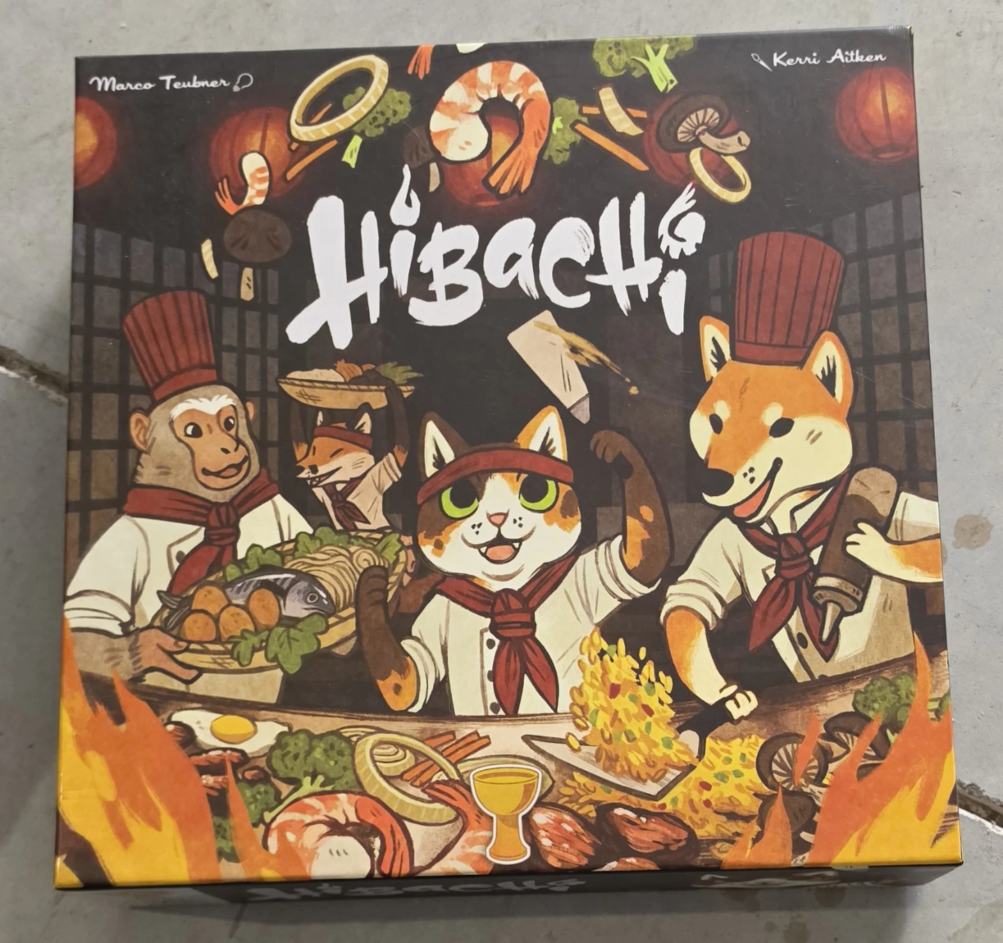 Hibachi Board Game