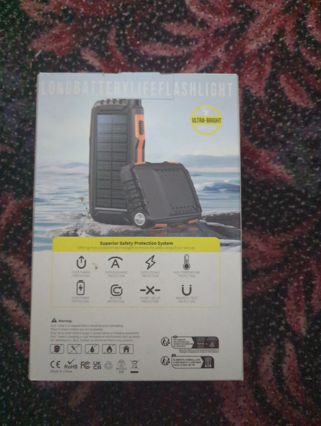 SOLAR-IN Outdoor Protection Charger Portable Solar Power Bank - photo 2