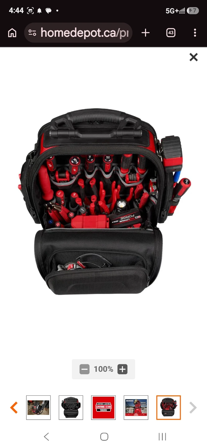 Milwaukee PACKOUT Tool Backpack - photo 3