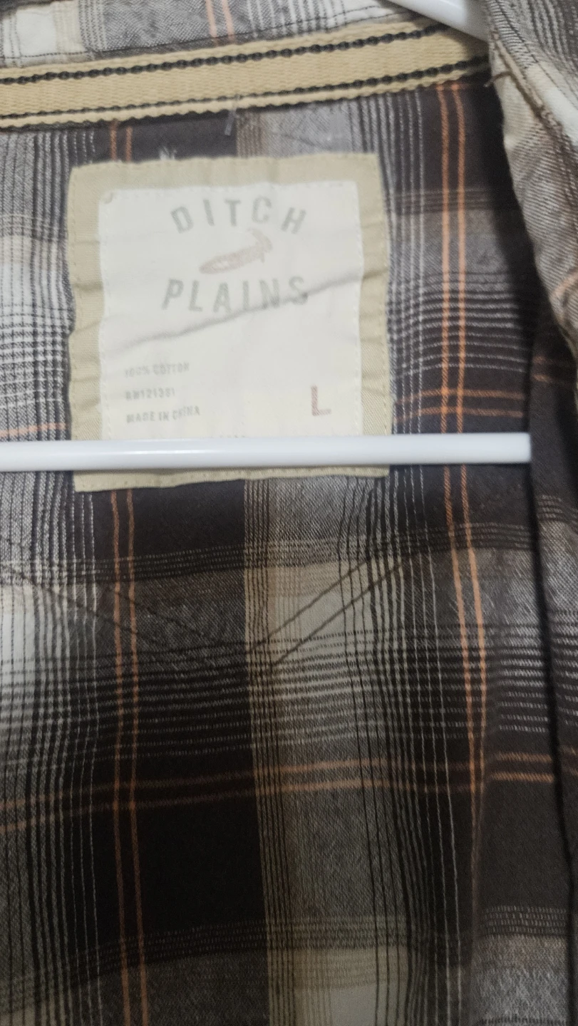 Ditch Plains Plaid Button-Up Shirt - photo 2
