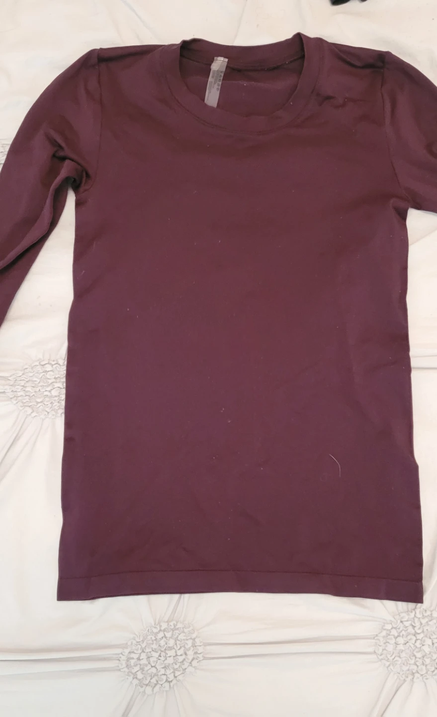 Aritzia Purple Long-Sleeve T-Shirt