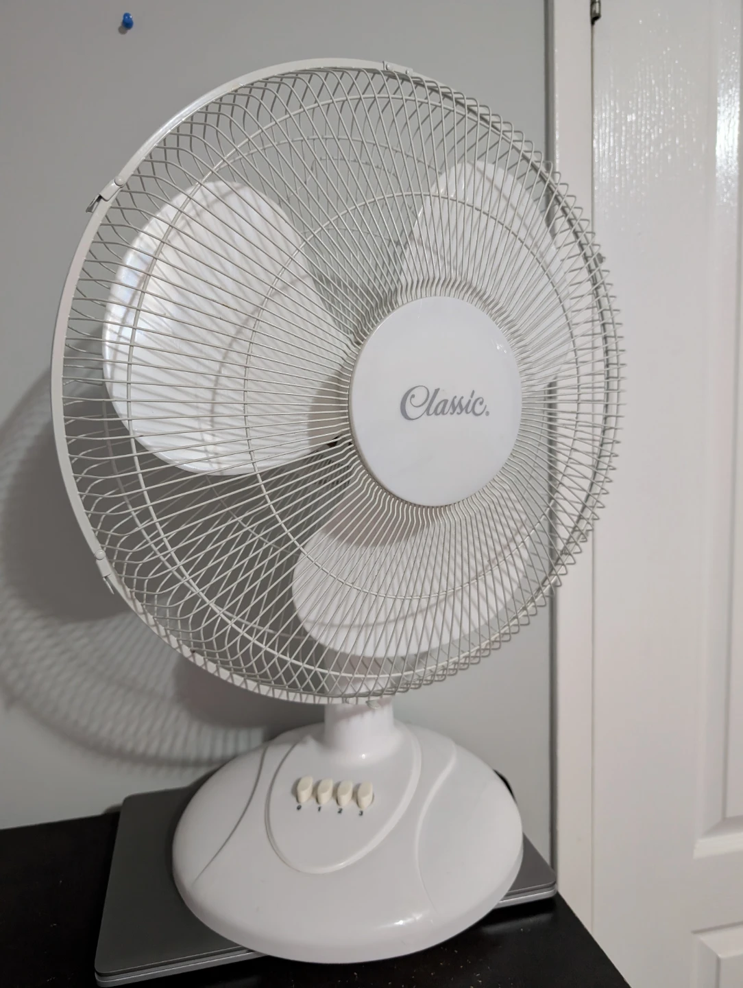 Classic White Table Fan