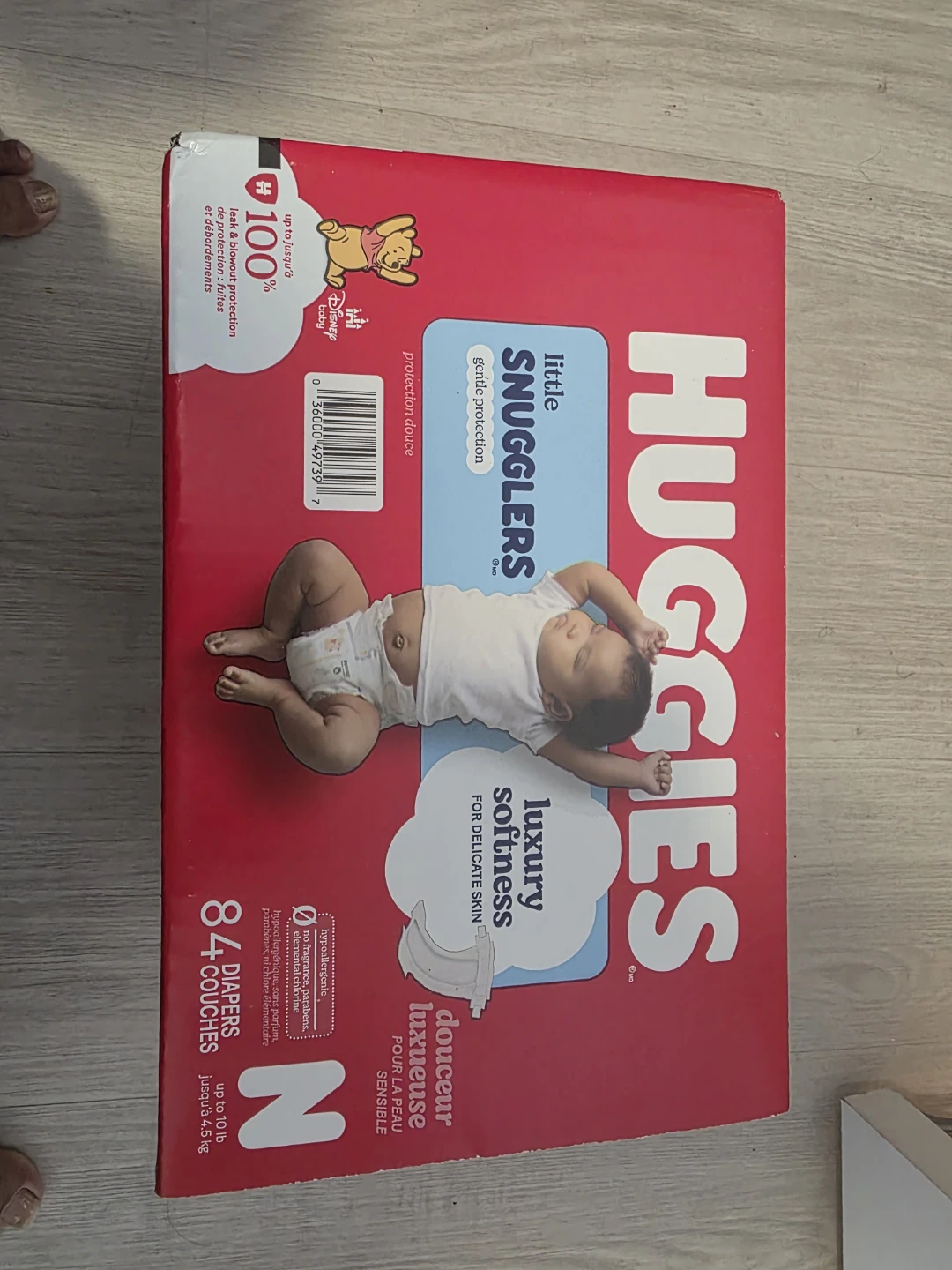 Brand new Huggies newborn diapers-84 diapers