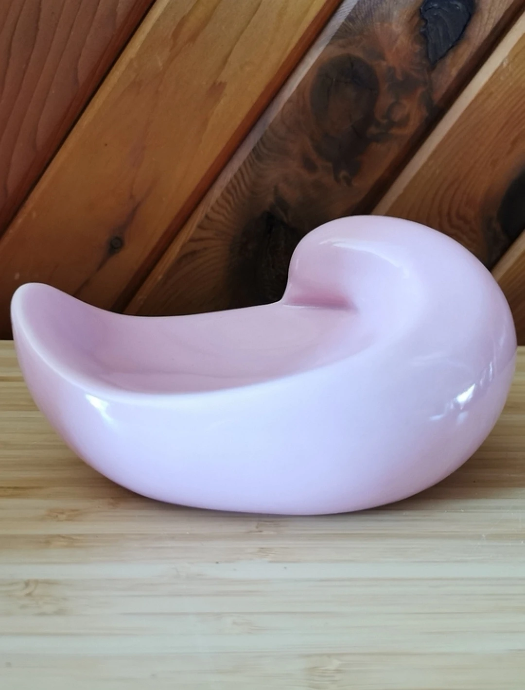 Vintage Vohann California Pink Swan Dish - photo 2