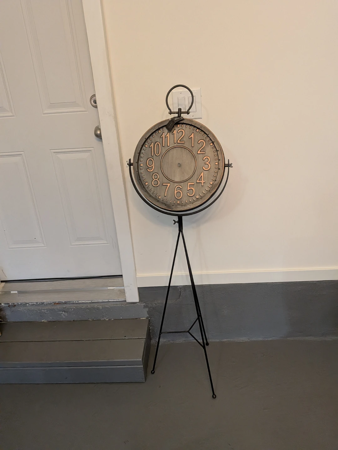 Veridian Decorative Standing Clock