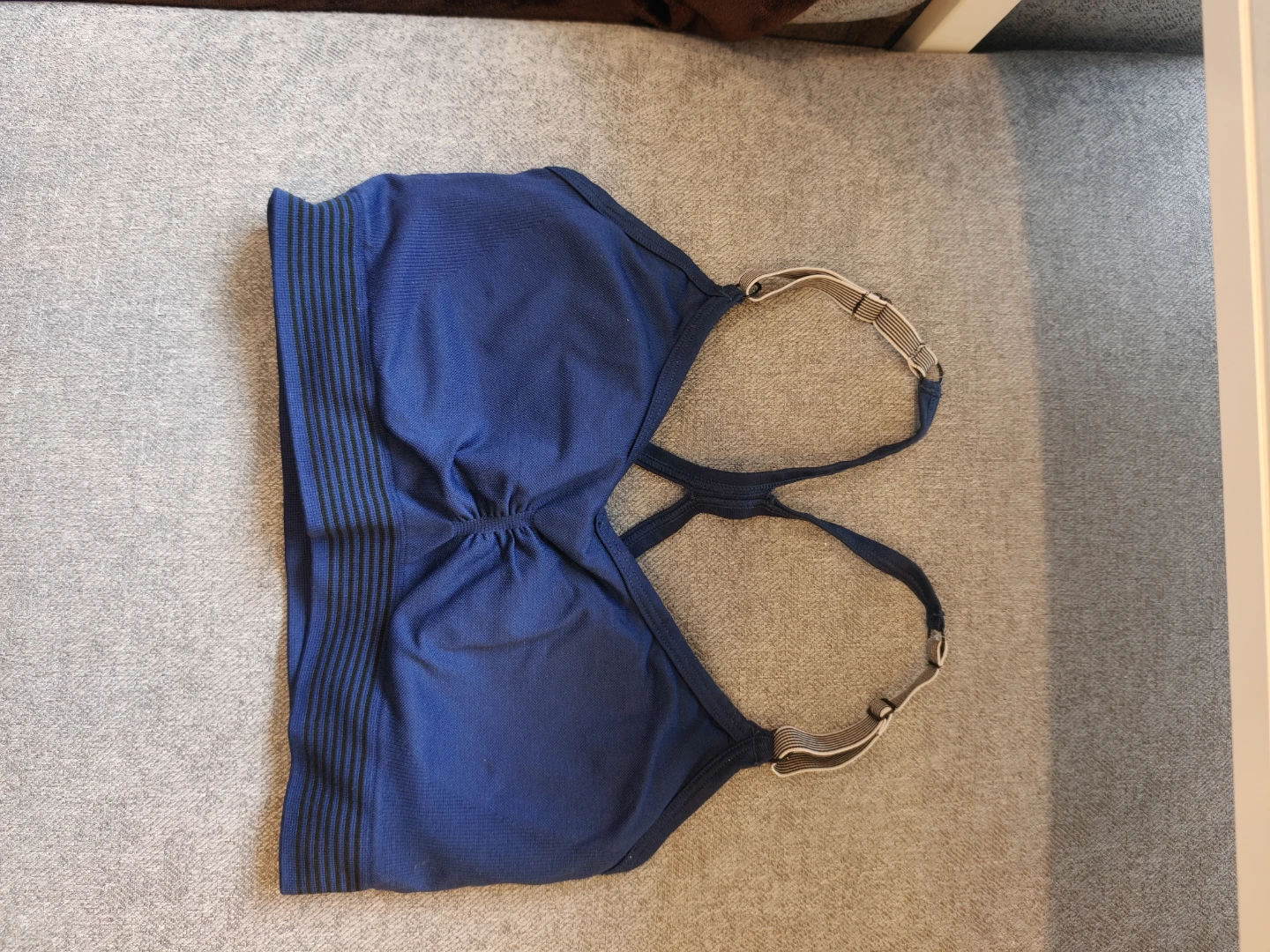 Victoria Sport Bra Navy Blue