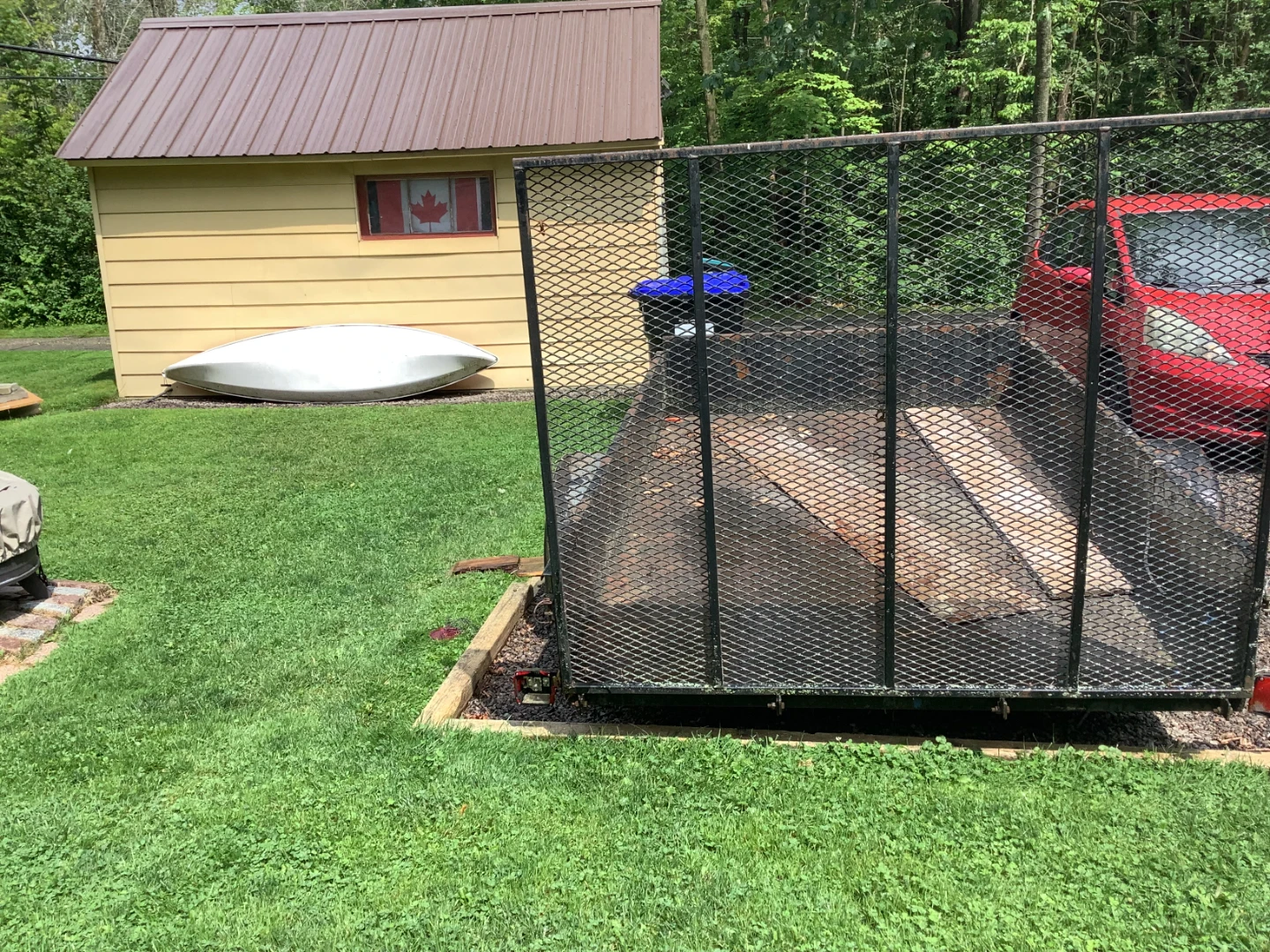 Utility Trailer with Mesh Cage - photo 4