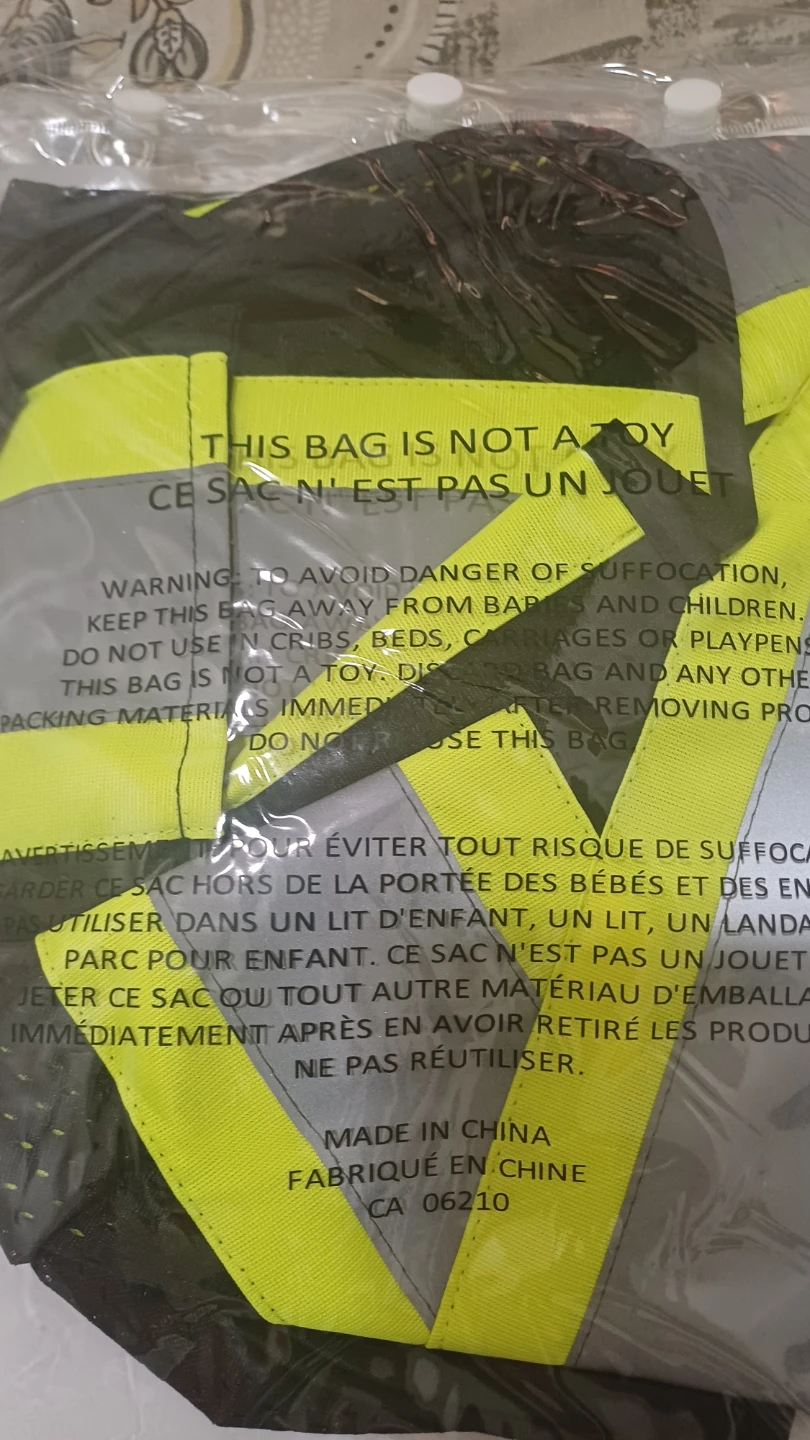 FORCEFIELD Hi Vis 5 Point Tear-Away Traffic Vest S/M - photo 2