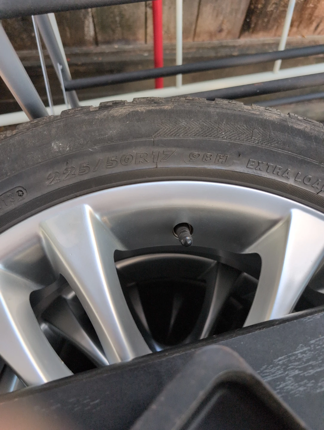 Sacchi Rims with 225/50R17 Tires - photo 3