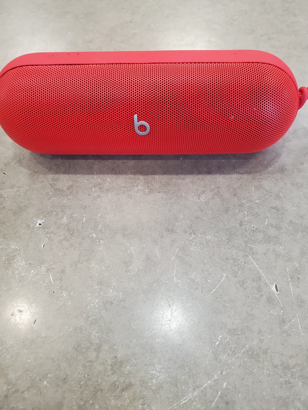 Red Beats Pill Bluetooth Speaker