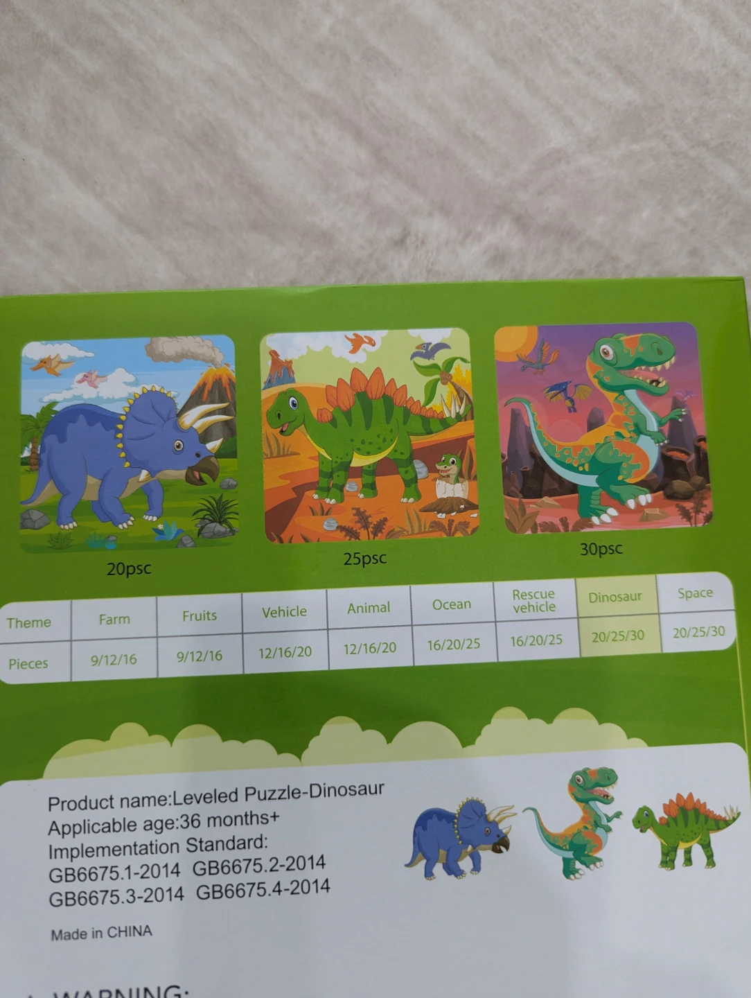 Magnetic Puzzle Dinosaur Set 3-6 Years Old - photo 4
