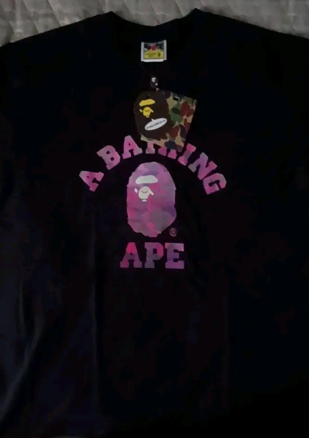 A Bathing Ape BAPE Tee - Black. Small  size for men - photo 2
