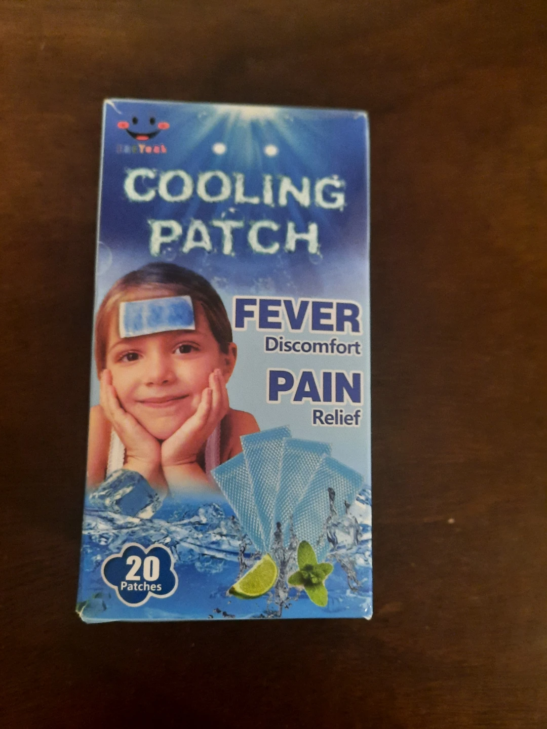 Cooling Patch for Fever Discomfort Pain Relief - 20 Patches